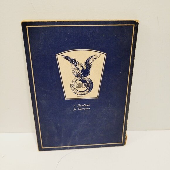 Vtg 1924 Handbook Operators Gridley Automatic Screw Machines National Acme Co - Picture 8 of 8